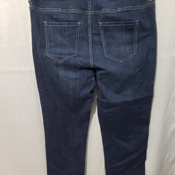 Liverpool Los Angeles size 18W dark rinse crop jeans - Picture 8 of 10